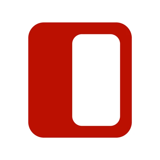 Das Zeichen im Browser-Reiter: das rote O der Wortmarke.